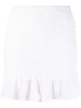 Marant toile юбка мини Dorela со сборками, белый