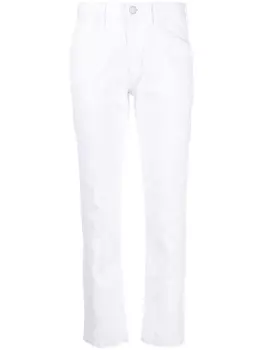 Marant toile укороченные джинсы Sulanoa, белый