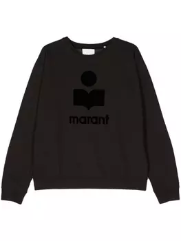 Marant толстовка Mikoy с логотипом, черный