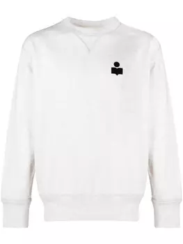 Marant толстовка с круглым вырезом, белый