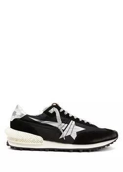 Marathon серые мужские кроссовки Golden Goose, черный