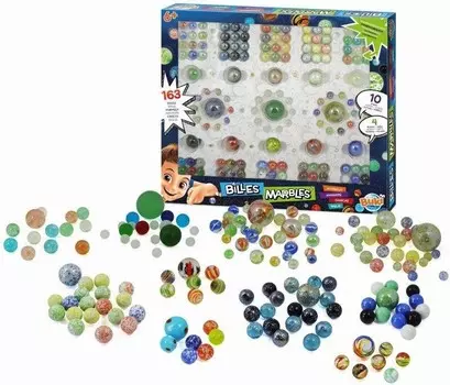 Marbles - стеклянные шарики, аркадная игра, Buki France