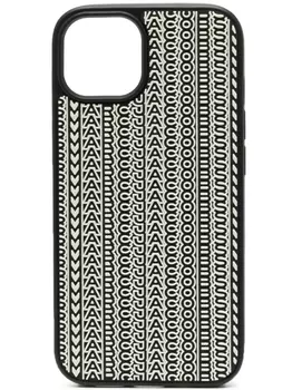 Marc Jacobs чехол для iPhone 14 с монограммой, черный