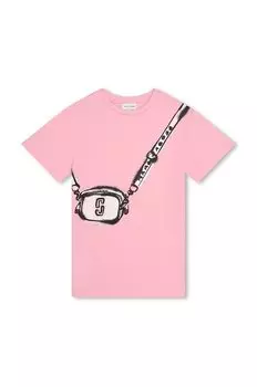 Marc Jacobs Детское хлопковое платье, розовый