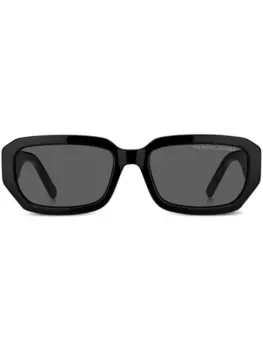 Marc Jacobs Eyewear солнцезащитные очки 614S в прямоугольной оправе, черный