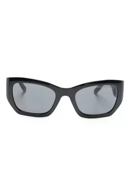 Marc Jacobs Eyewear солнцезащитные очки 723/S в массивной оправе, черный