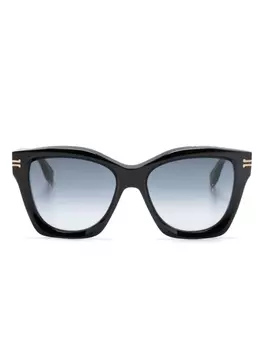 Marc Jacobs Eyewear солнцезащитные очки Icon Edge в квадратной оправе, черный