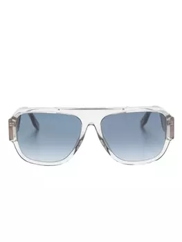 Marc Jacobs Eyewear солнцезащитные очки-маска 756/S, серый