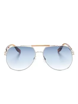 Marc Jacobs Eyewear солнцезащитные очки-пилоты HR308, синий
