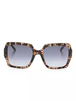Marc Jacobs Eyewear солнцезащитные очки с логотипом J Marc, коричневый
