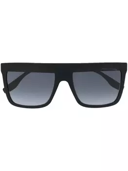 Marc Jacobs Eyewear солнцезащитные очки в квадратной оправе, черный