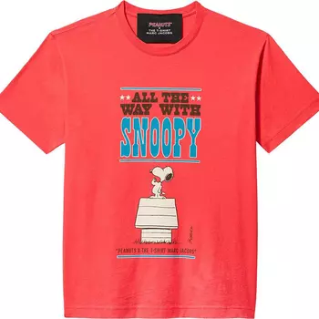 MARC JACOBS Футболка женская красная