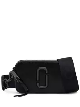 Сумка кросс-боди женская Marc Jacobs The Snapshot с логотипом, черный
