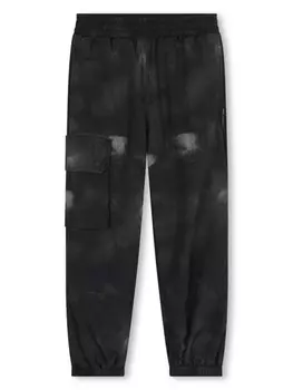 Marc Jacobs Kids брюки с эффектом потертости, черный