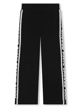 Marc Jacobs Kids брюки с логотипом, черный