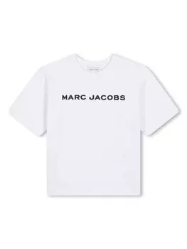 Marc Jacobs Kids фирменная футболка, белый