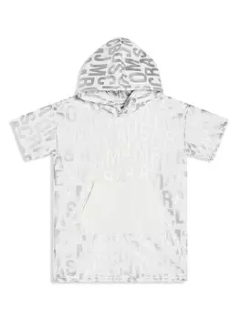 Marc Jacobs Kids футболка с логотипом, нейтральный цвет