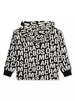 Marc Jacobs Kids худи с логотипом, черный