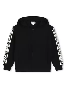 Marc Jacobs Kids худи с логотипом, черный