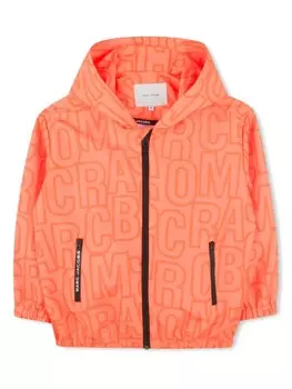 Marc Jacobs Kids куртка с капюшоном, оранжевый