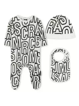 Marc Jacobs Kids пижамный комплект, белый