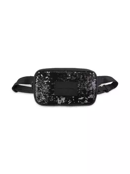 Marc Jacobs Kids поясная сумка с логотипом, черный