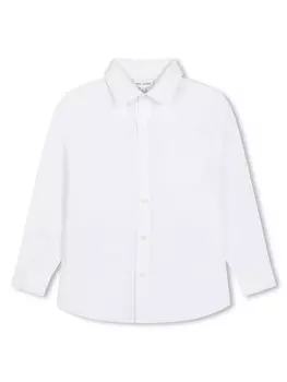 Marc Jacobs Kids рубашка с длинными рукавами, белый