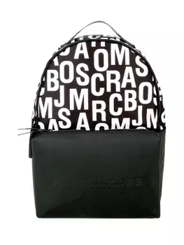 Marc Jacobs Kids рюкзак на молнии с логотипом, черный