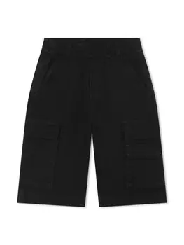 Marc Jacobs Kids шорты карго из рипстопа, черный