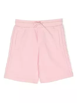 Marc Jacobs Kids шорты с кулиской и тисненым логотипом, розовый