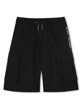 Marc Jacobs Kids шорты с логотипом, черный