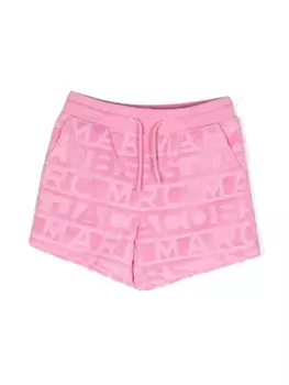 Marc Jacobs Kids шорты с логотипом, розовый