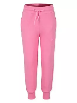 Marc Jacobs Kids спортивные брюки с тисненым логотипом, розовый