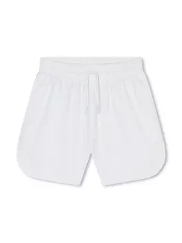 Marc Jacobs Kids спортивные шорты с жаккардовым логотипом, белый