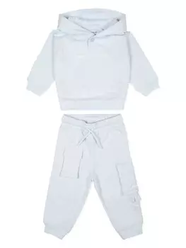 Marc Jacobs Kids спортивный костюм с логотипом, синий