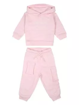 Marc Jacobs Kids спортивный костюм с логотипом, розовый