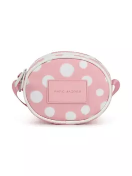 Marc Jacobs Kids сумка через плечо в горох, розовый