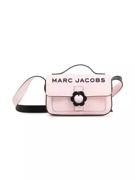 Marc Jacobs Kids сумка на плечо с логотипом, розовый
