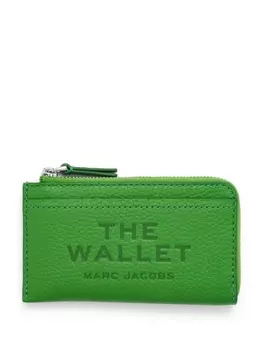 Marc Jacobs кошелек с тисненым логотипом, зеленый