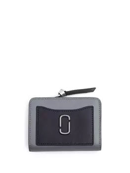 Marc Jacobs кошелек The Mini Compact, серый