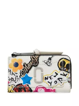 Marc Jacobs кошелек The Sticker Utility Snapshot, белый