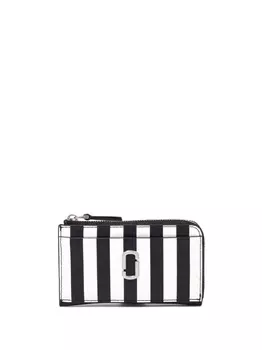 Marc Jacobs кошелек The Stripe Top Zip, черный