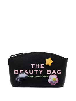 Marc Jacobs косметичка The Sticker Patch, черный