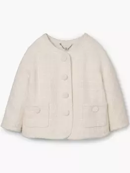 Marc Jacobs куртка The Tweed Backwards, белый