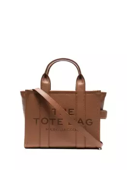 Marc Jacobs маленькая сумка The Leather Tote, коричневый