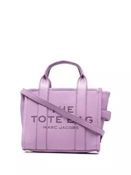 Marc Jacobs маленькая сумка The Leather Tote, фиолетовый