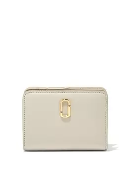 Marc Jacobs мини-кошелек The Compact, нейтральный цвет