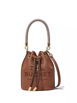 Marc Jacobs мини-сумка The Bucket, коричневый