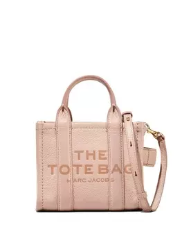 Marc Jacobs мини-сумка The Leather Tote, нейтральный цвет