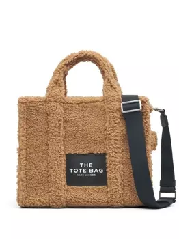 Marc Jacobs мини-сумка The Tote с искусственным мехом, коричневый